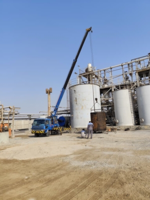 انتقال مصالح ساختمانی